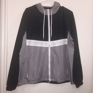 Grey Zumiez Windbreaker